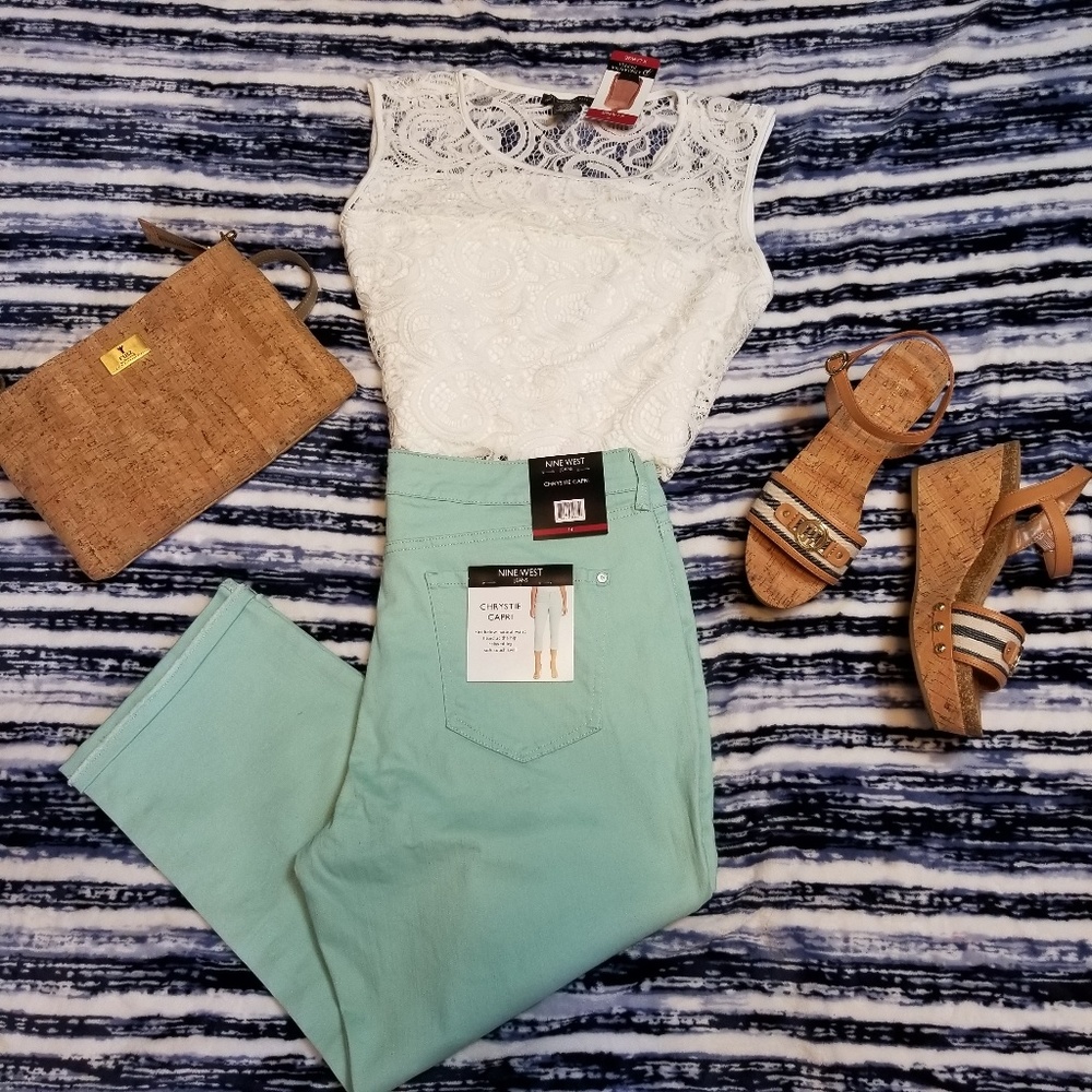 NINE WEST BNWT Capri Stretch Jean - Picture 7 of 8